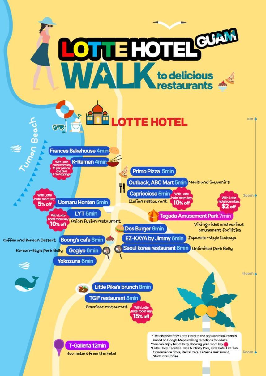 Lotte Hotel Guam Tumon Bagian luar foto